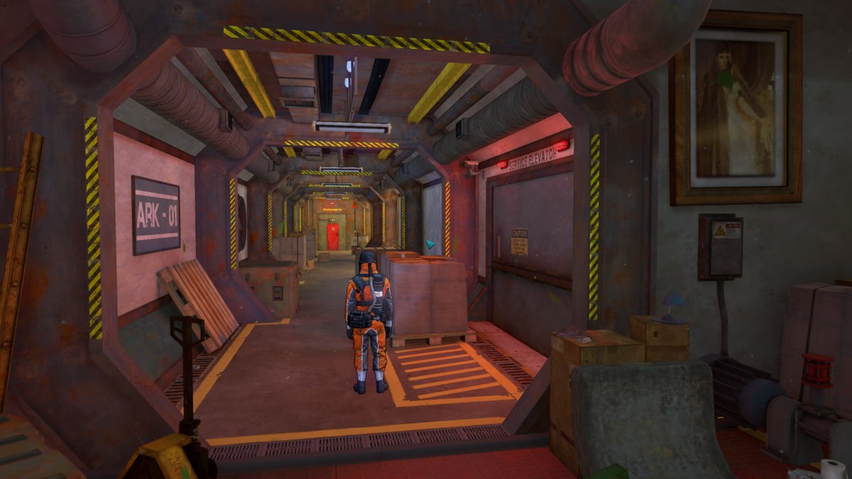 The Descendant: corridor