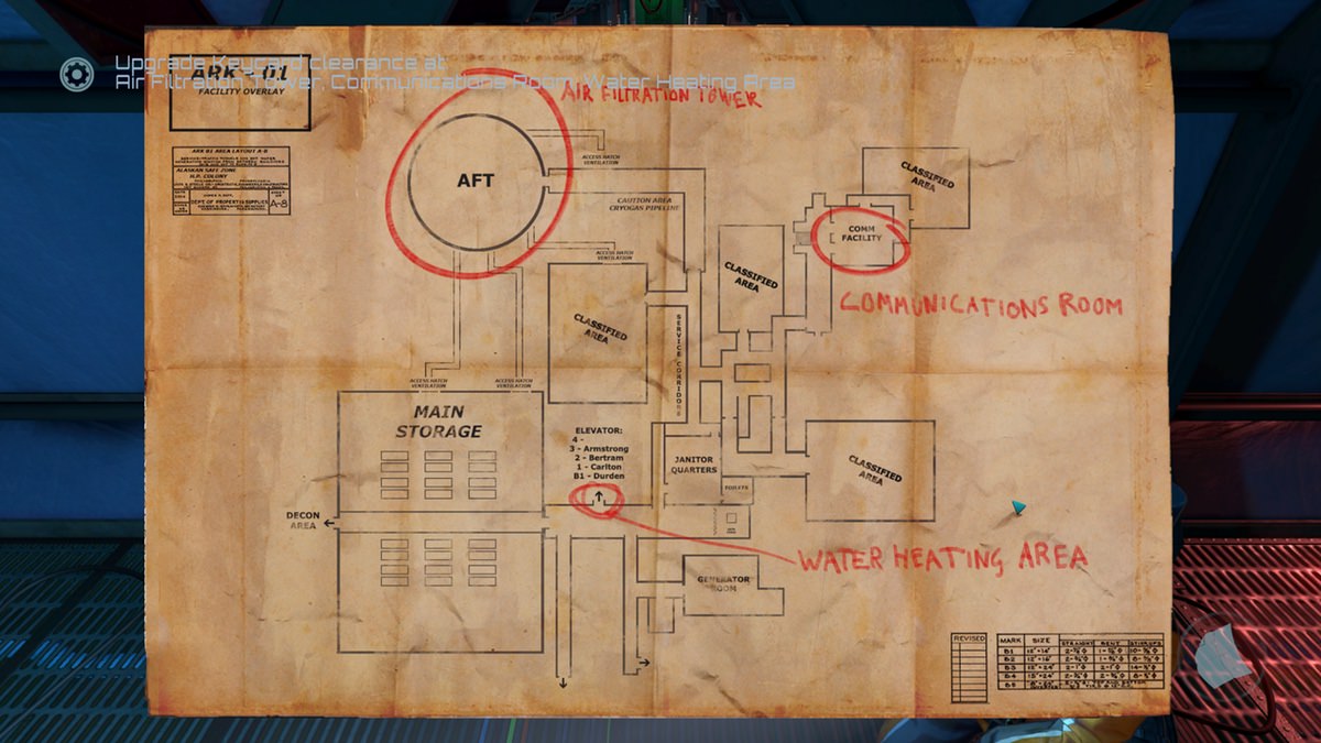 The Descendant: map