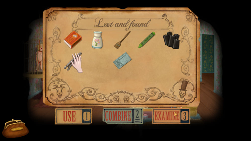 Fran Bow: inventory