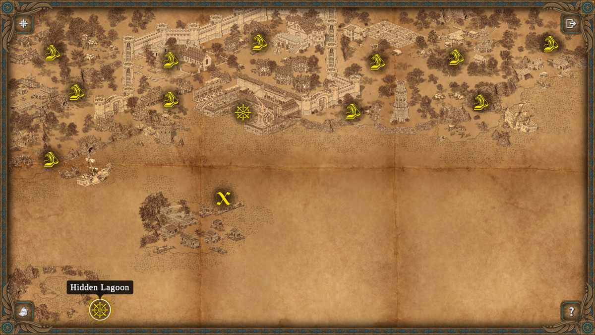 View closer Hero of the Kingdom II: map
