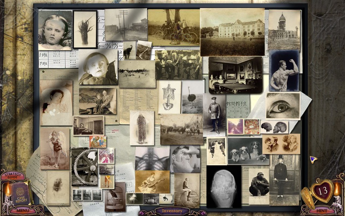 View closer Mystery Case Files: Escape from Ravenhurst Collector's Edition: notice board