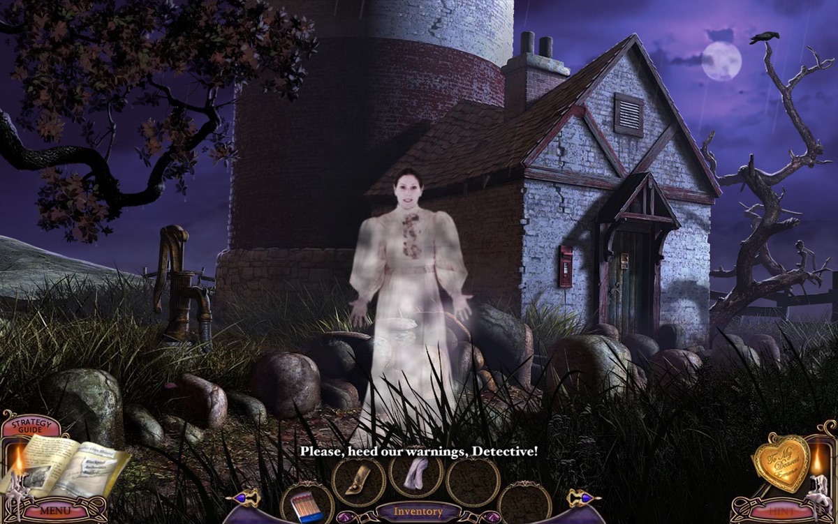 View closer Mystery Case Files: Escape from Ravenhurst Collector's Edition: warning