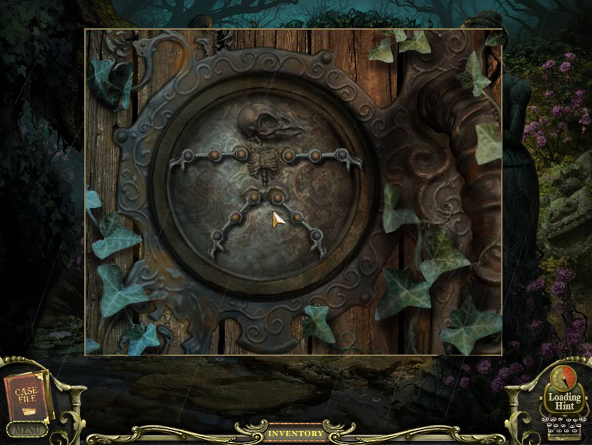 Mystery Case Files: Return to Ravenhurst – Skeleton lock