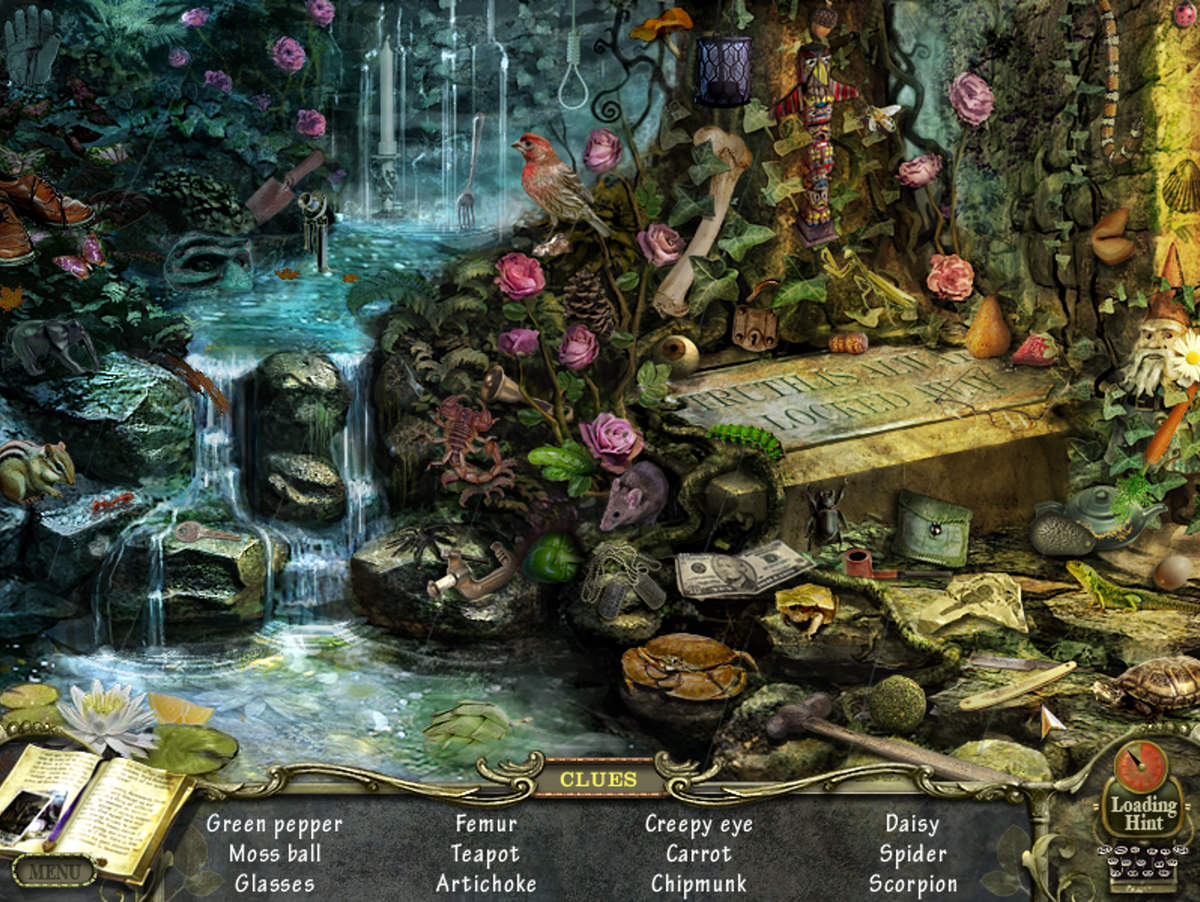 Mystery Case Files: Return to Ravenhurst – Waterfall search