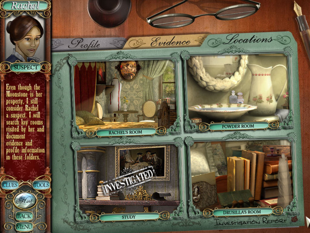 The Moonstone: Locations