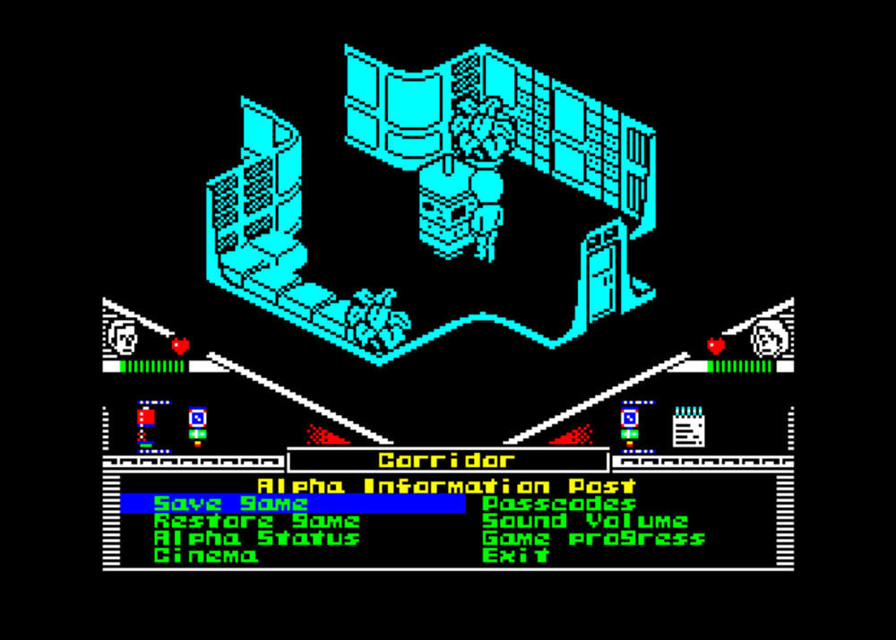 Space 1999: information post