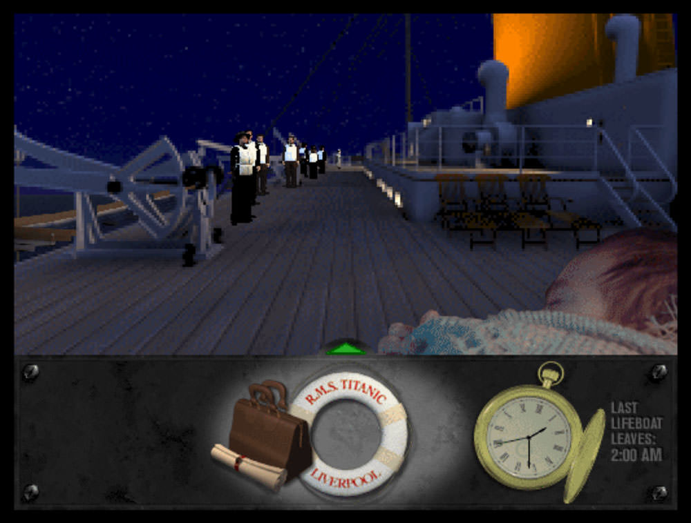 Titanic: Adventure Out of Time: boat deck