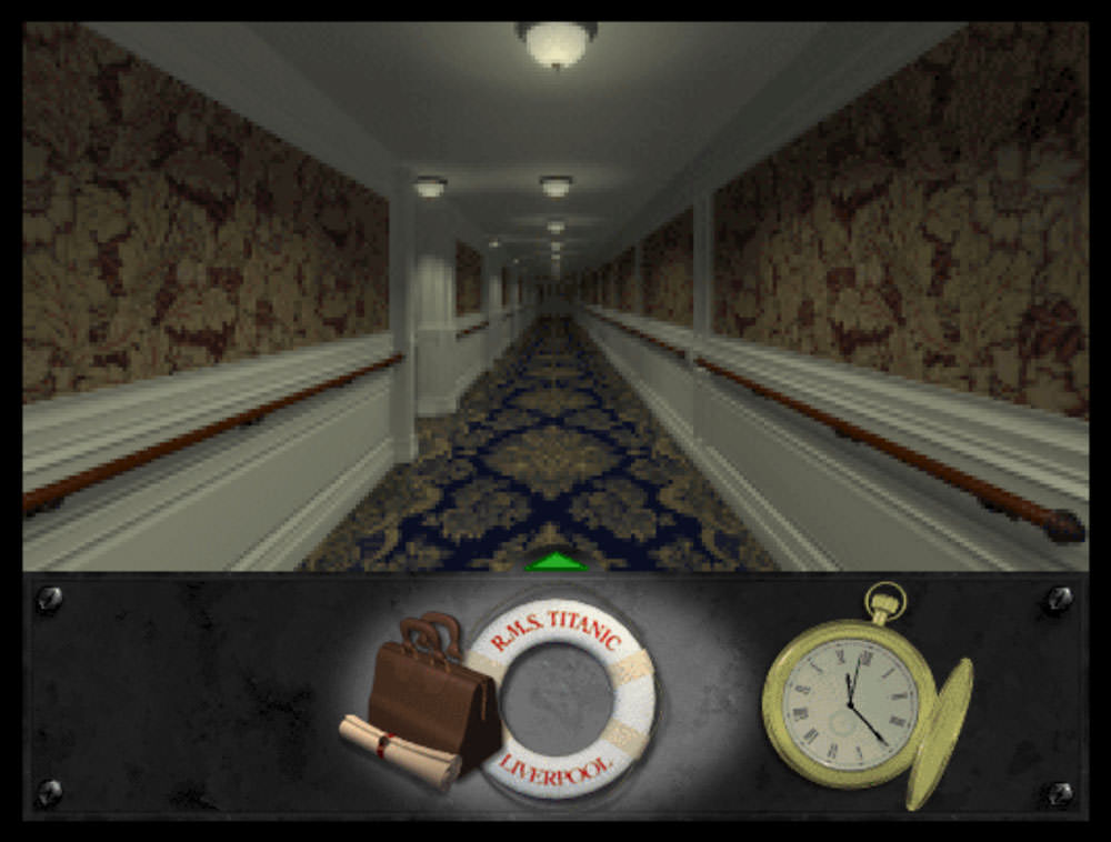 Titanic: Adventure Out of Time: first class corridor