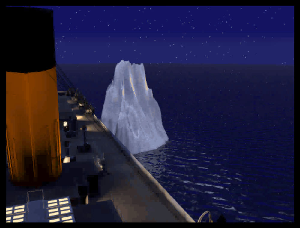 Titanic: Adventure Out of Time: iceberg